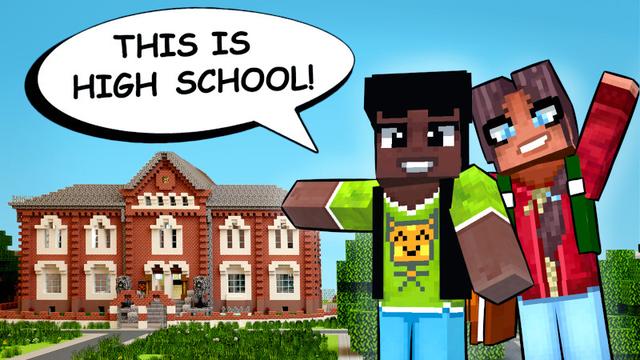 Thumbnail of the Minecraft Bedrock Marketplace product This Is High School created by Lifeboat.