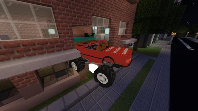 Screenshot of the Minecraft Bedrock Marketplace product TNT: Demolition City created by Lifeboat.
