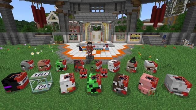 Screenshot of the Minecraft Bedrock Marketplace product TNT Mob Fusion created by Lifeboat.