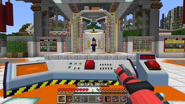 Screenshot of the Minecraft Bedrock Marketplace product TNT Mob Fusion created by Lifeboat.