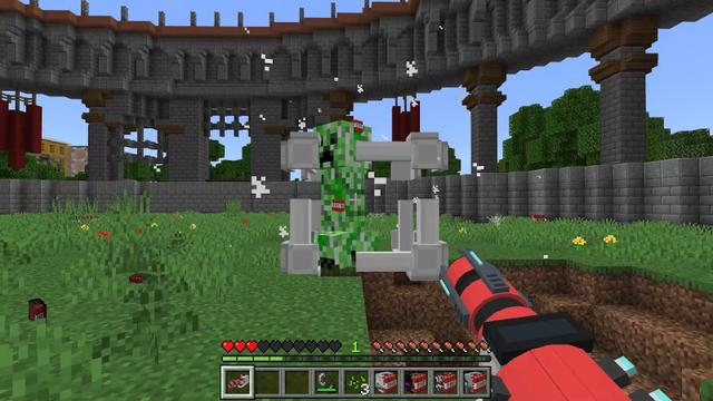 Screenshot of the Minecraft Bedrock Marketplace product TNT Mob Fusion created by Lifeboat.