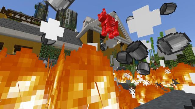 Screenshot of the Minecraft Bedrock Marketplace product TNT Mob Fusion created by Lifeboat.