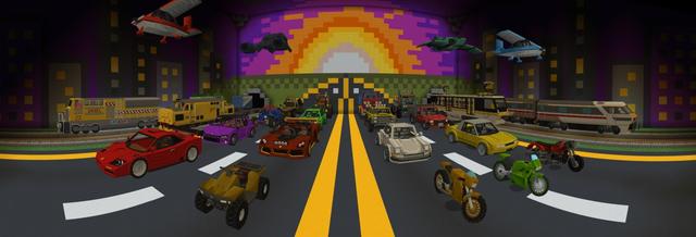 Panorama of the Minecraft Bedrock Marketplace product Trains, Planes & Automobiles 3 created by Lifeboat.