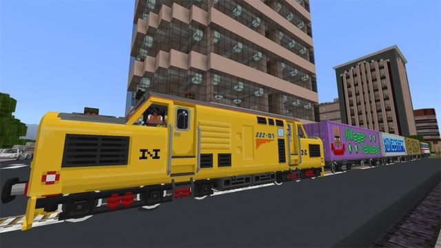 Screenshot of the Minecraft Bedrock Marketplace product Trains, Planes & Automobiles 3 created by Lifeboat.