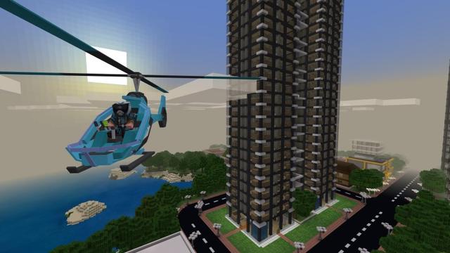 Screenshot of the Minecraft Bedrock Marketplace product Trains, Planes & Automobiles 2 created by Lifeboat.