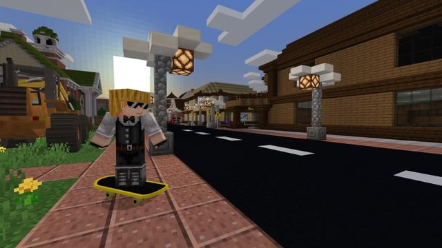 Screenshot of the Minecraft Bedrock Marketplace product Trains, Planes & Automobiles 2 created by Lifeboat.