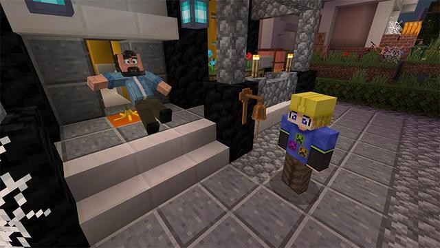 Screenshot of the Minecraft Bedrock Marketplace product Trick or Treat created by Lifeboat.