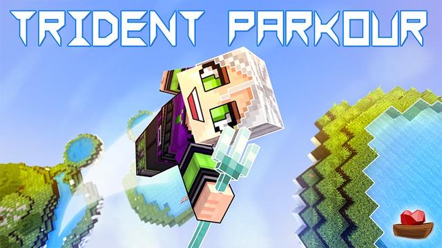 Thumbnail of the Minecraft Bedrock Marketplace product Dreizack-Parkour created by Lifeboat.