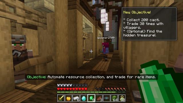 Screenshot of the Minecraft Bedrock Marketplace product $1 vs $1,000,000,000 Skyblock created by Lifeboat.