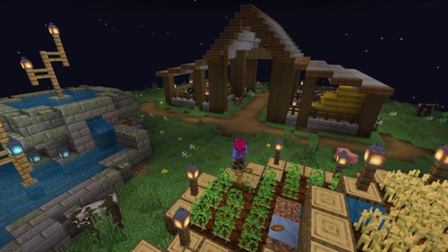 Screenshot of the Minecraft Bedrock Marketplace product $1 vs $1,000,000,000 Skyblock created by Lifeboat.