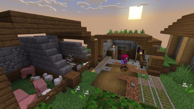 Screenshot of the Minecraft Bedrock Marketplace product $1 vs $1,000,000,000 Skyblock created by Lifeboat.
