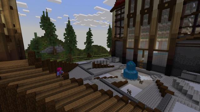Screenshot of the Minecraft Bedrock Marketplace product $1 vs $1,000,000,000 Skyblock created by Lifeboat.