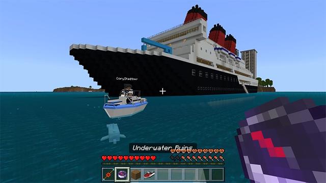 Screenshot of the Minecraft Bedrock Marketplace product $1 vs $1,000,000 Hotel created by Lifeboat.