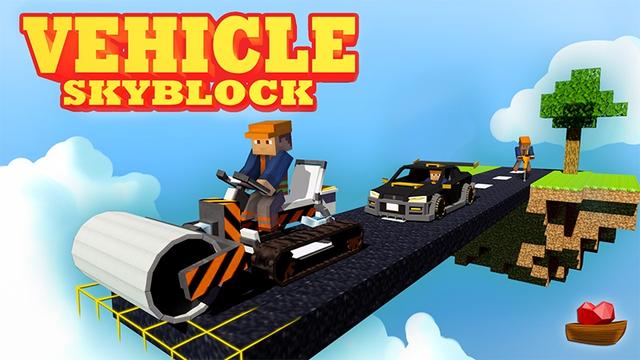 Thumbnail of the Minecraft Bedrock Marketplace product Veículo Skyblock created by Lifeboat.