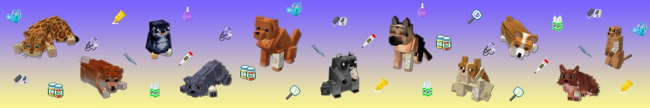 Panorama of the Minecraft Bedrock Marketplace product Vet Roleplay created by Lifeboat.