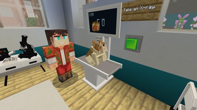 Screenshot of the Minecraft Bedrock Marketplace product Vet Roleplay created by Lifeboat.