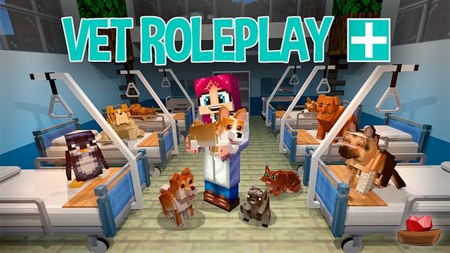 Thumbnail of the Minecraft Bedrock Marketplace product Vet Roleplay created by Lifeboat.