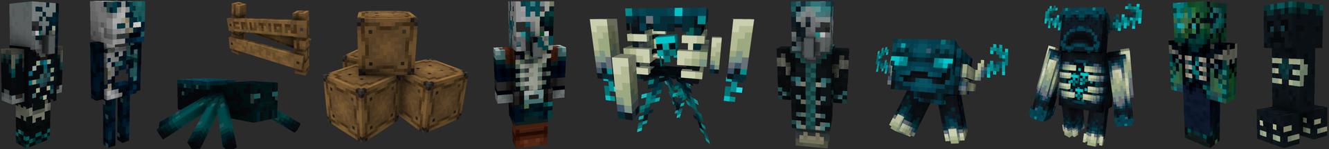 Panorama of the Minecraft Bedrock Marketplace product Warden Invasion! created by Lifeboat.