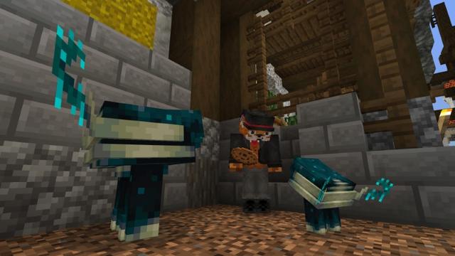 Screenshot of the Minecraft Bedrock Marketplace product Warden Invasion! created by Lifeboat.
