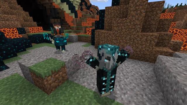 Screenshot of the Minecraft Bedrock Marketplace product Warden Invasion! created by Lifeboat.
