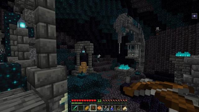 Screenshot of the Minecraft Bedrock Marketplace product Warden Invasion! created by Lifeboat.
