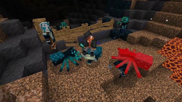 Screenshot of the Minecraft Bedrock Marketplace product Warden Invasion! created by Lifeboat.