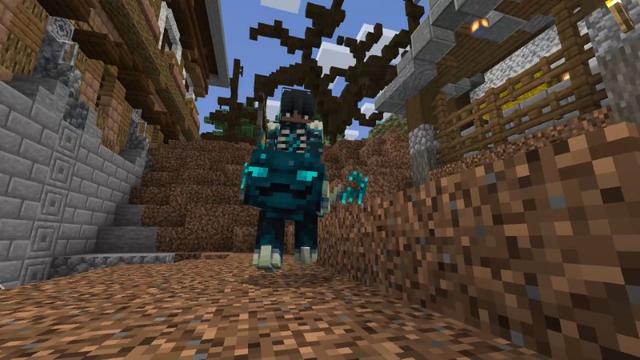 Screenshot of the Minecraft Bedrock Marketplace product Warden Invasion! created by Lifeboat.