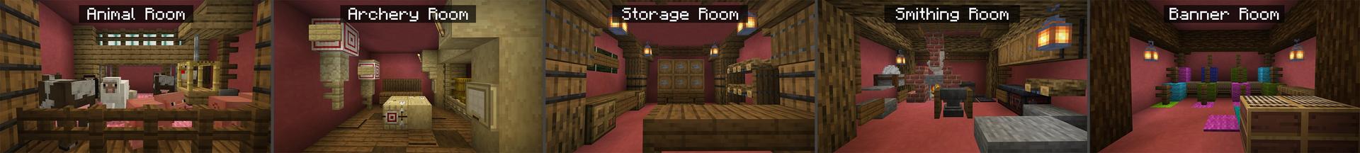 Panorama of the Minecraft Bedrock Marketplace product Warm Ocean Mobs created by Lifeboat.