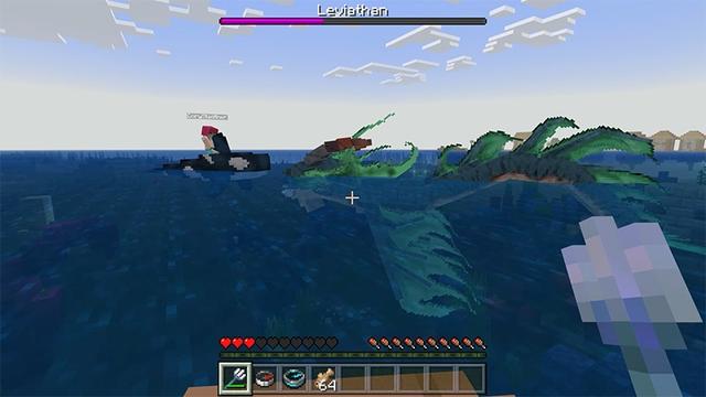 Screenshot of the Minecraft Bedrock Marketplace product Warm Ocean Mobs created by Lifeboat.