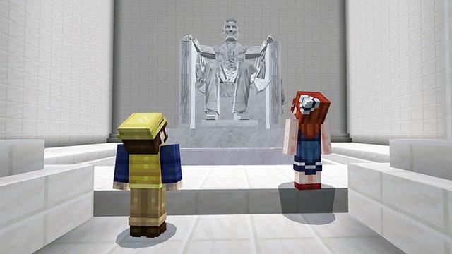 Screenshot of the Minecraft Bedrock Marketplace product Washington D.C. created by Lifeboat.