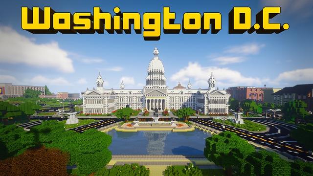 Thumbnail of the Minecraft Bedrock Marketplace product Washington D.C. created by Lifeboat.