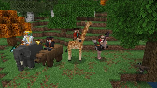 Screenshot of the Minecraft Bedrock Marketplace product Wilderness Add-On created by Lifeboat.