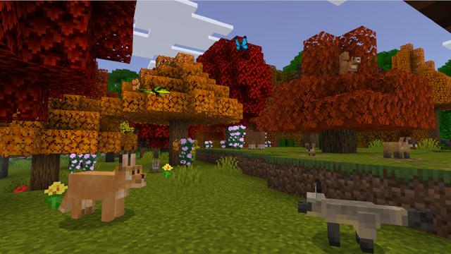 Screenshot of the Minecraft Bedrock Marketplace product Wilderness Add-On created by Lifeboat.