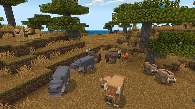 Screenshot of the Minecraft Bedrock Marketplace product Wilderness Add-On created by Lifeboat.