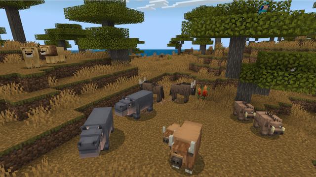 Screenshot of the Minecraft Bedrock Marketplace product Wilderness Add-On created by Lifeboat.
