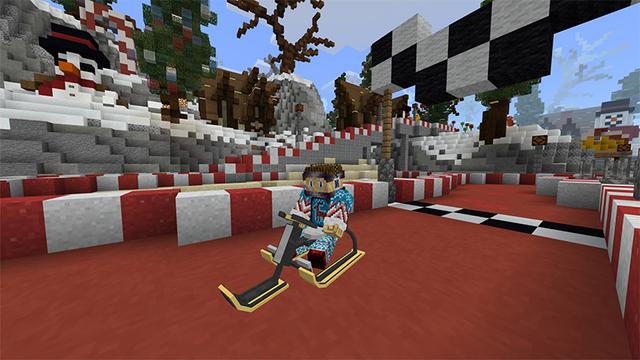 Screenshot of the Minecraft Bedrock Marketplace product Winter Festival created by Lifeboat.