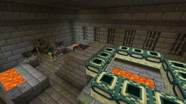Screenshot of the Minecraft Bedrock Marketplace product World's Largest Stronghold created by Lifeboat.