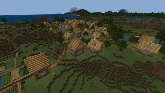 Screenshot of the Minecraft Bedrock Marketplace product World's Largest Stronghold created by Lifeboat.