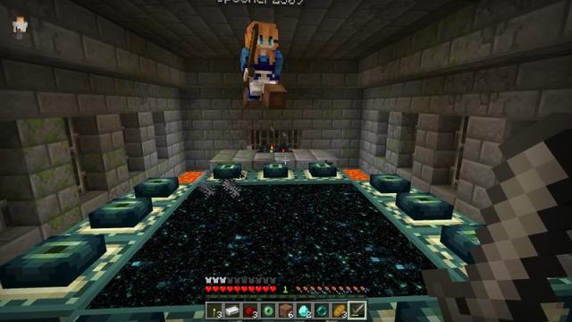 Screenshot of the Minecraft Bedrock Marketplace product World's Largest Stronghold created by Lifeboat.
