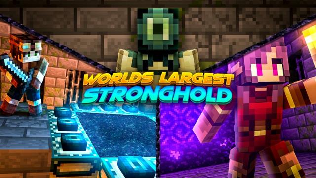 Thumbnail of the Minecraft Bedrock Marketplace product World's Largest Stronghold created by Lifeboat.