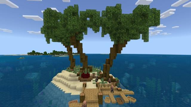 Screenshot of the Minecraft Bedrock Marketplace product World's Largest Village created by Lifeboat.