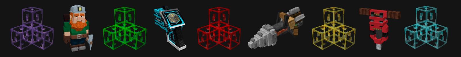 Panorama of the Minecraft Bedrock Marketplace product XRAY Scanner created by Lifeboat.