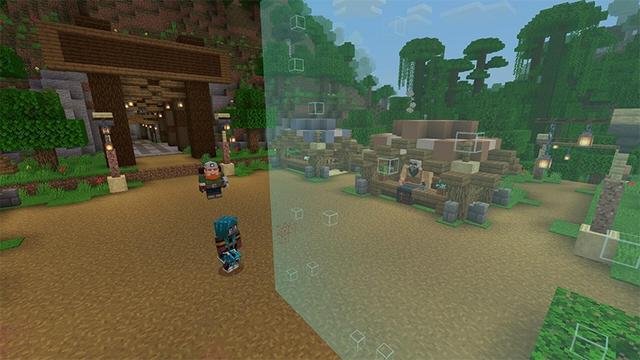 Screenshot of the Minecraft Bedrock Marketplace product XRAY Scanner created by Lifeboat.