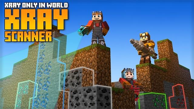 Thumbnail of the Minecraft Bedrock Marketplace product XRAY Scanner created by Lifeboat.