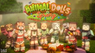 Thumbnail of the Minecraft Bedrock Marketplace product Animal Dolls: Spring HD created by LinsCraft.