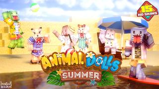 Thumbnail of the Minecraft Bedrock Marketplace product Animal Dolls: Summer HD created by LinsCraft.