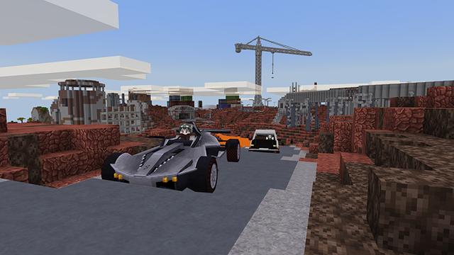 Screenshot of the Minecraft Bedrock Marketplace product CARS! created by LinsCraft.