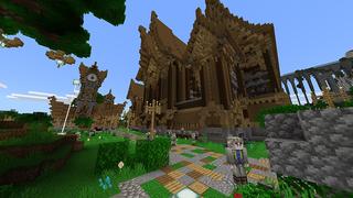 Screenshot of the Minecraft Bedrock Marketplace product City of Silva created by LinsCraft.