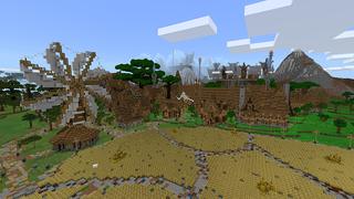 Screenshot of the Minecraft Bedrock Marketplace product City of Silva created by LinsCraft.
