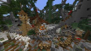 Screenshot of the Minecraft Bedrock Marketplace product City of Silva created by LinsCraft.